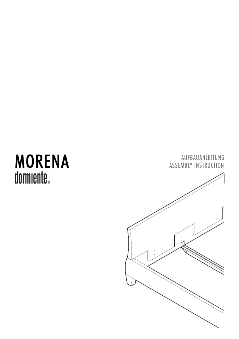 Page 1 de la notice Manuel utilisateur Dormiente Morena