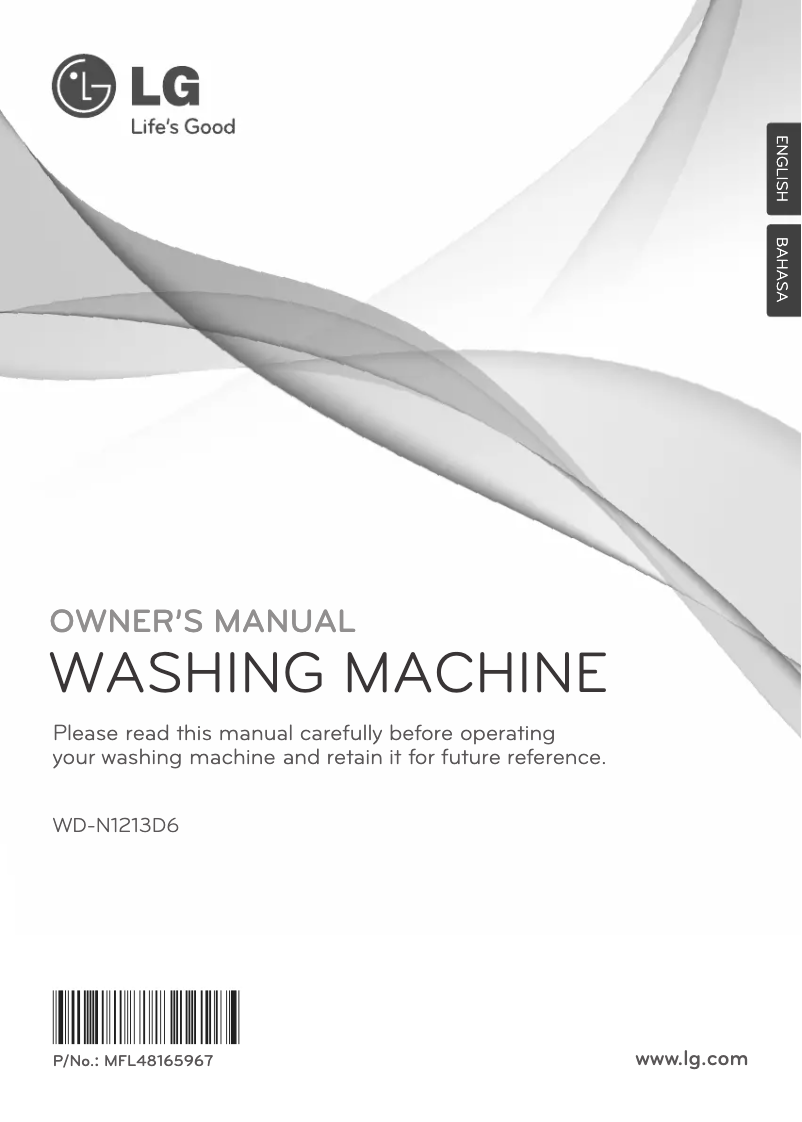 Image de la première page du manuel de l'appareil WD-N1213D6