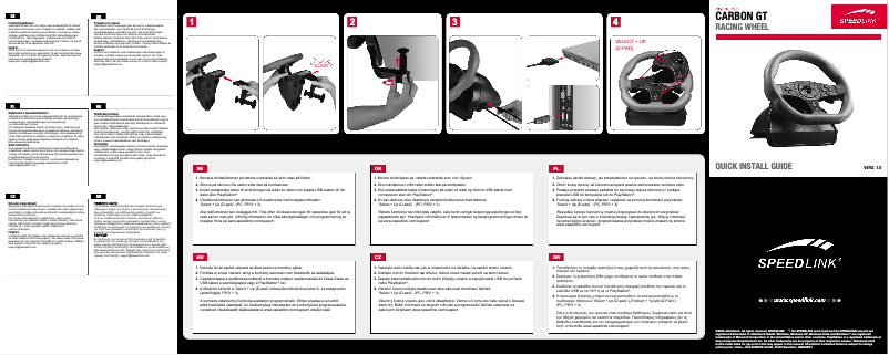 Página 1 del manual Manual de usuario Speed-Link SL-6694-SRD