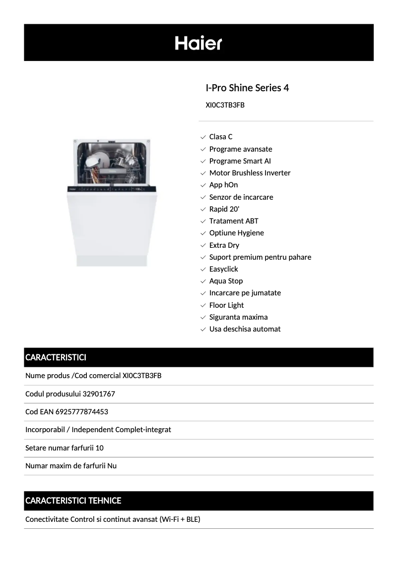 Image de la première page du manuel de l'appareil XI0C3TB3FB