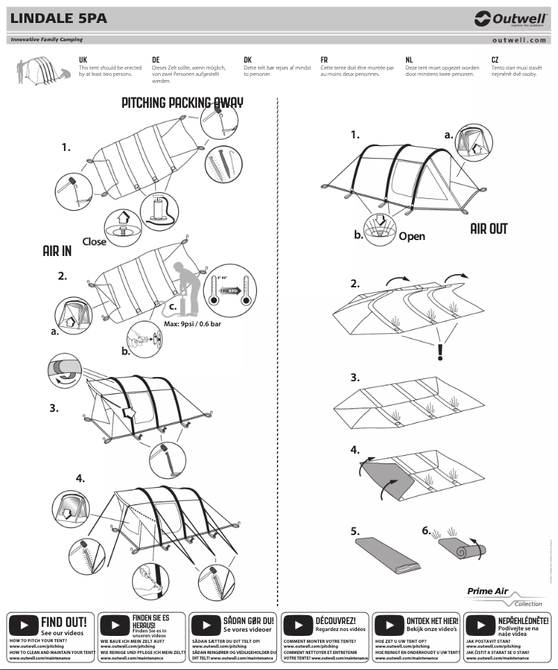 Image de la première page du manuel de l'appareil Lindale 5PA