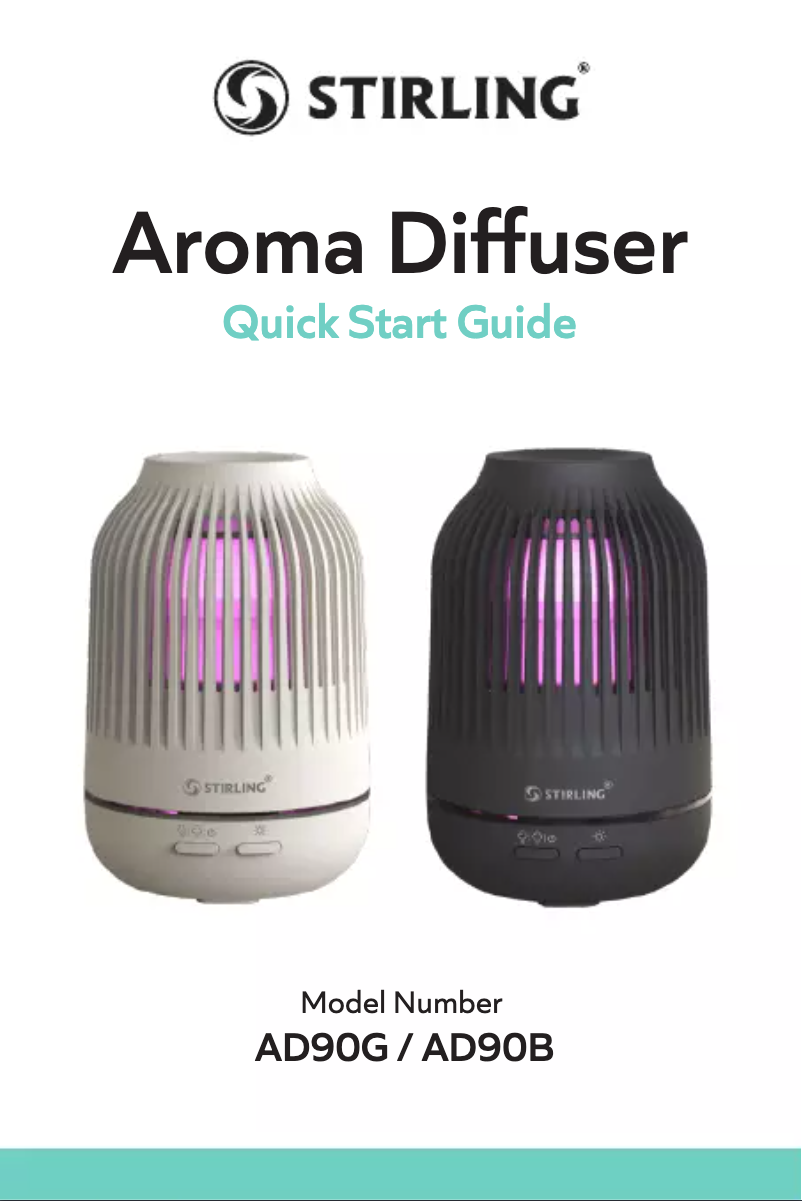 Image de la première page du manuel de l'appareil AD90G