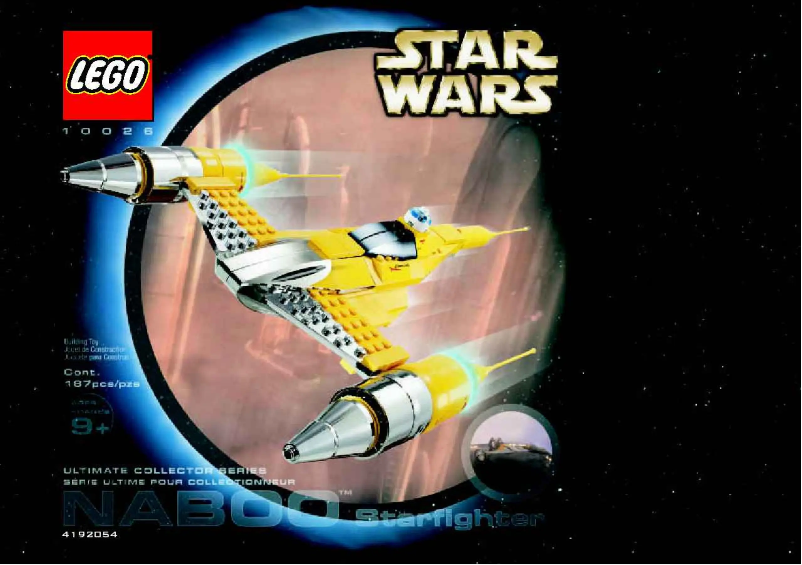Page n°1 - Manuel utilisateur Lego Naboo Fighter (TM)