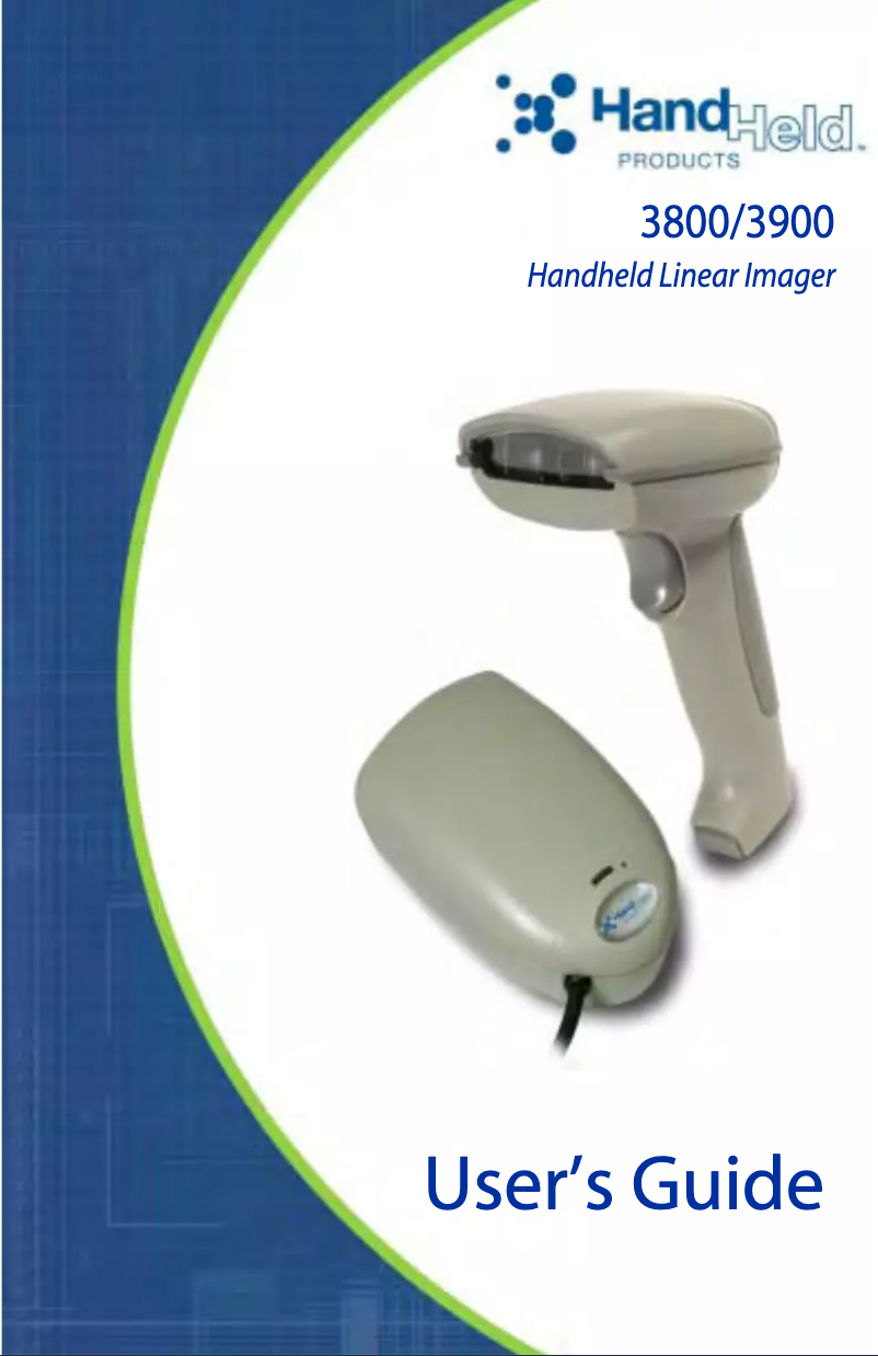 Page 1 de la notice Manuel utilisateur Honeywell 3800PDF