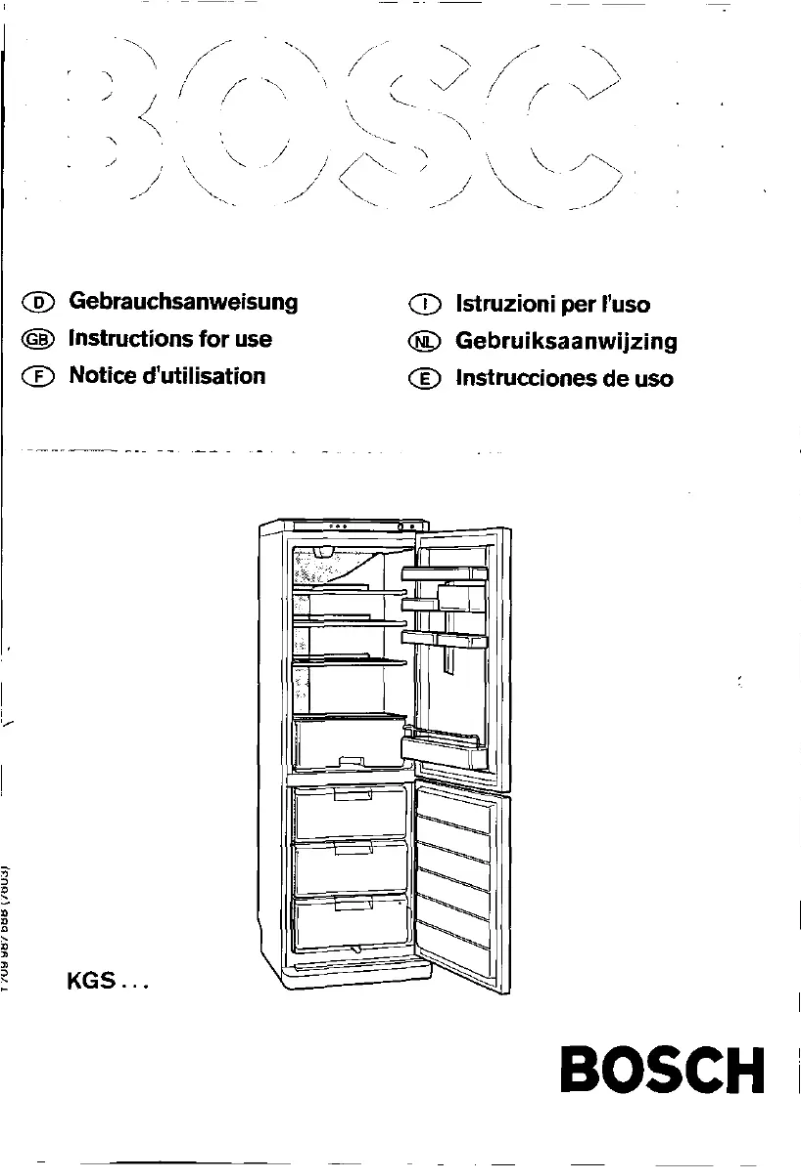 Image de la première page du manuel de l'appareil KGS3822
