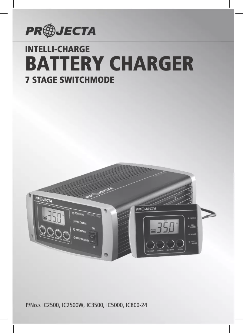 Image de la première page du manuel de l'appareil IC2510