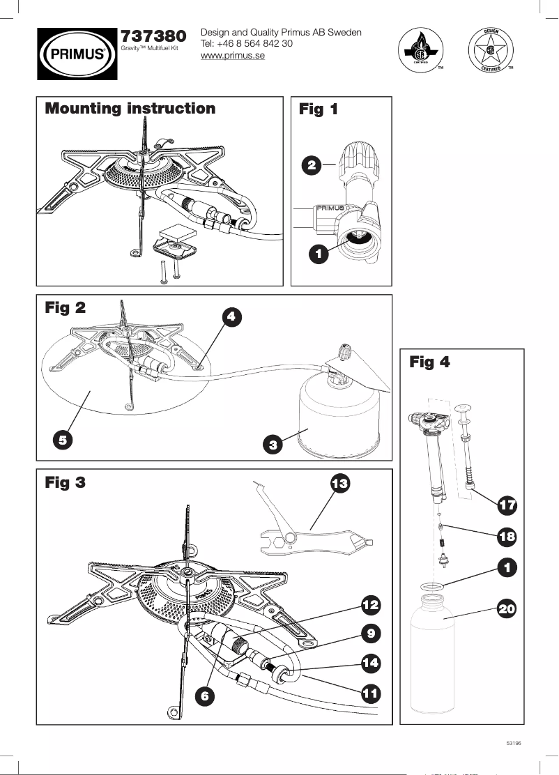 Página 1 del manual Manual de usuario Primus 737380