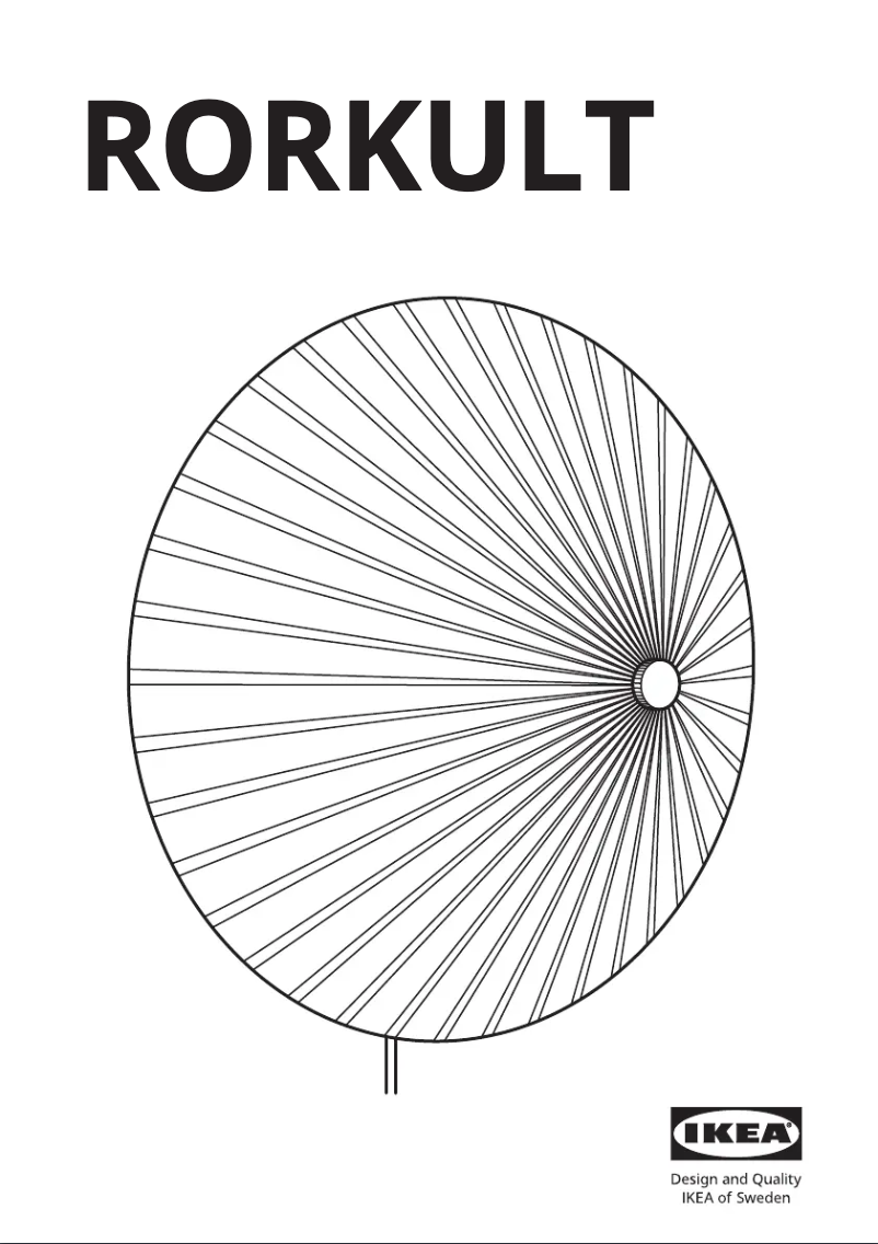 Image de la première page du manuel de l'appareil RORKULT 505.754.39