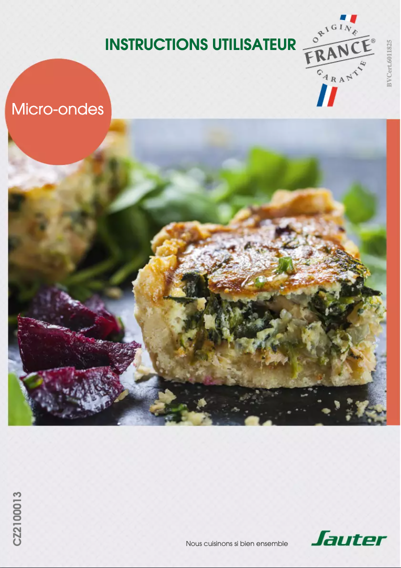 Página 1 del manual Manual de usuario Sauter SKS6200LX