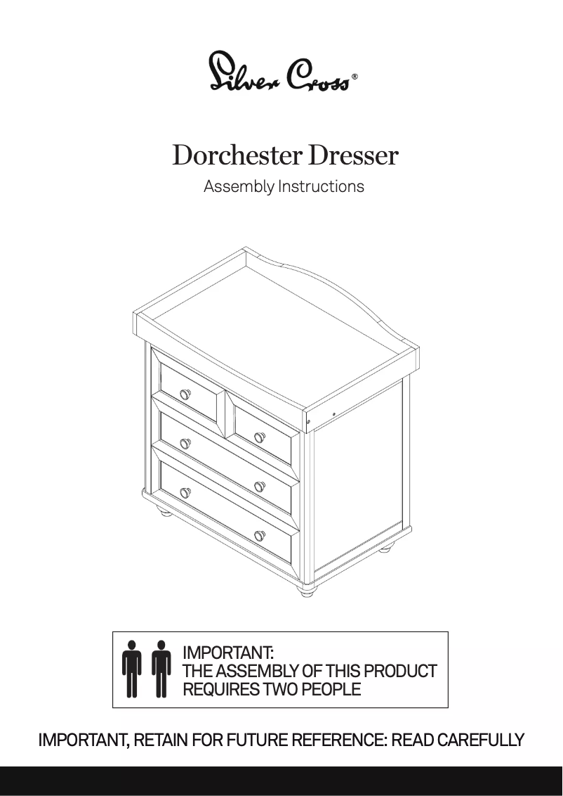 Page 1 de la notice Manuel utilisateur Silver Cross Dorchester