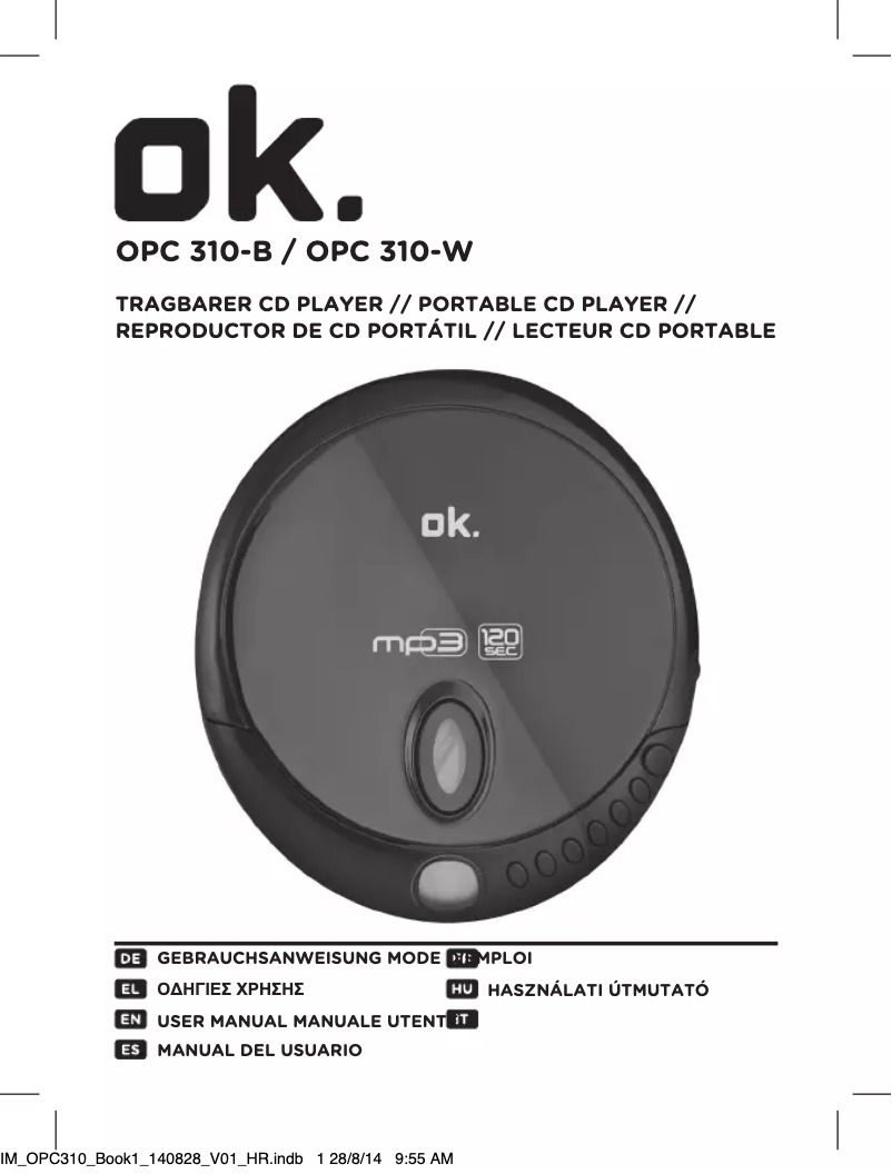 Página 1 del manual Manual de usuario OK OPC 310-B