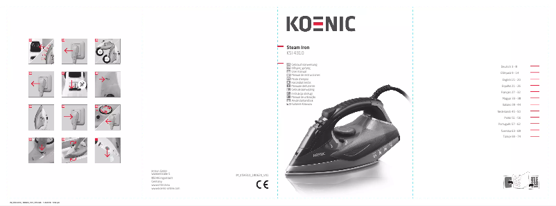 Page 1 de la notice Manuel utilisateur Koenic KSI 4310