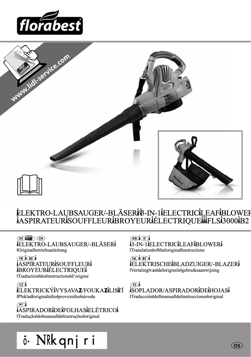 Page 1 de la notice Manuel utilisateur Florabest FLS 3000 B2