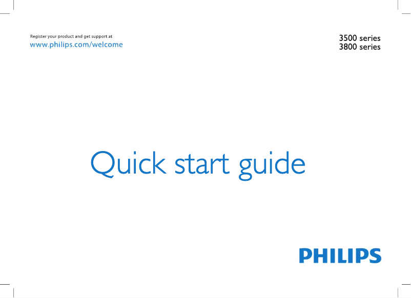 First page image of the manual for 37PFL3507T