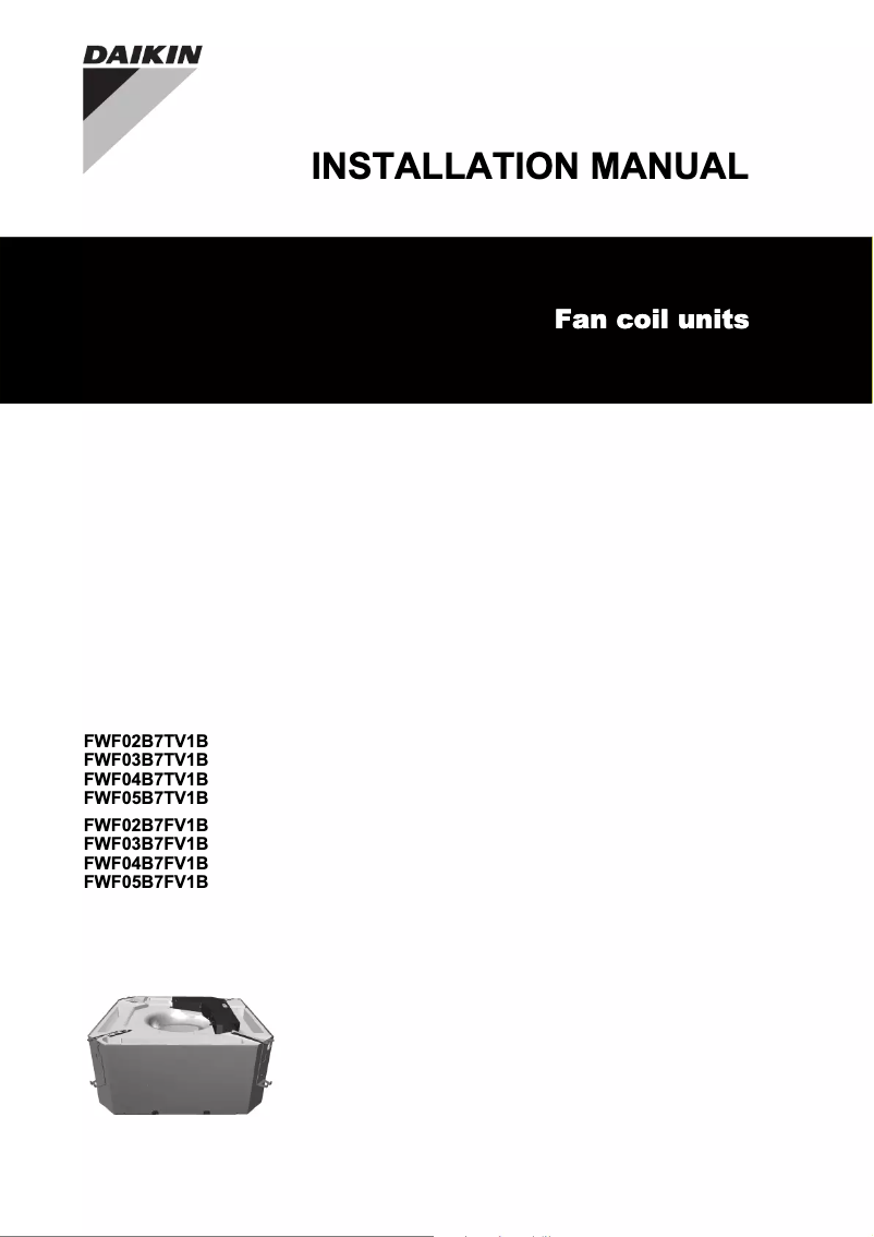 Imagen de la primera página del manual del dispositivo FWF02B5FV1B