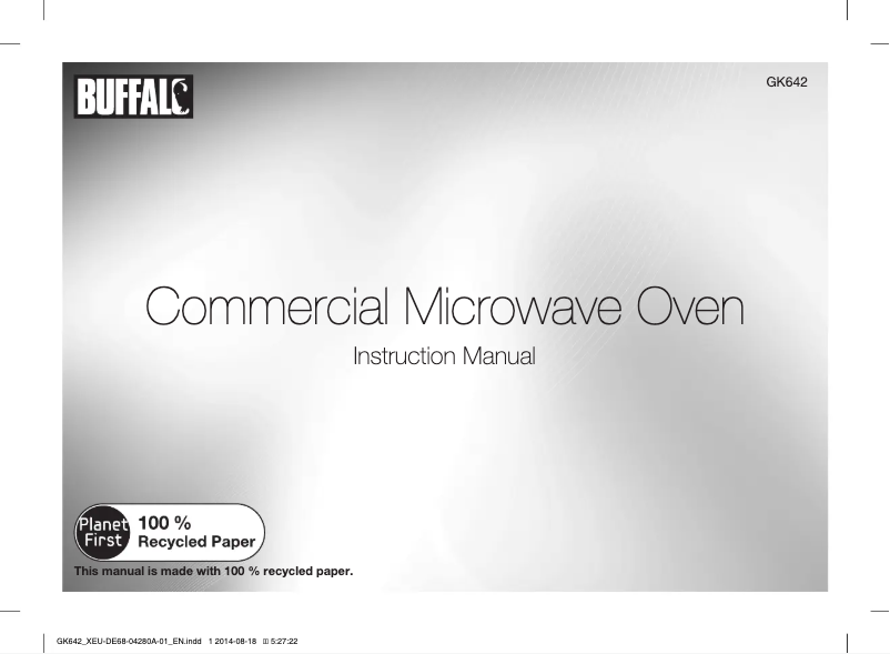 Page 1 de la notice Manuel utilisateur Samsung GK642