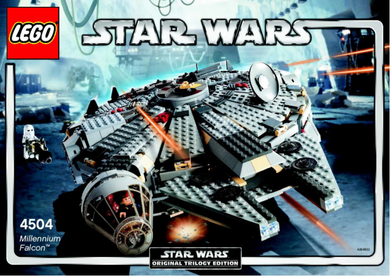Page n°1 - Manuel utilisateur Lego Star Wars 4504