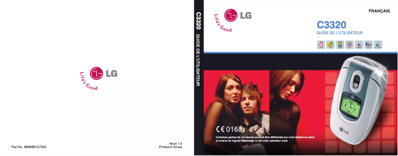 Page n°1 - Manuel utilisateur LG C3320