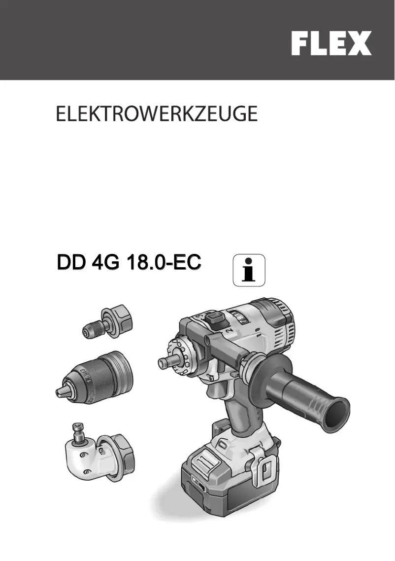 Image de la première page du manuel de l'appareil DD 4G 18.0-EC