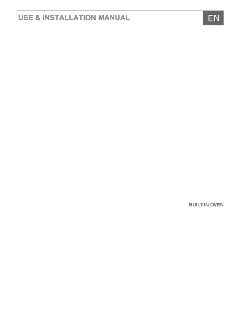 Page n°1 - Manuel utilisateur Smeg DOA330X1