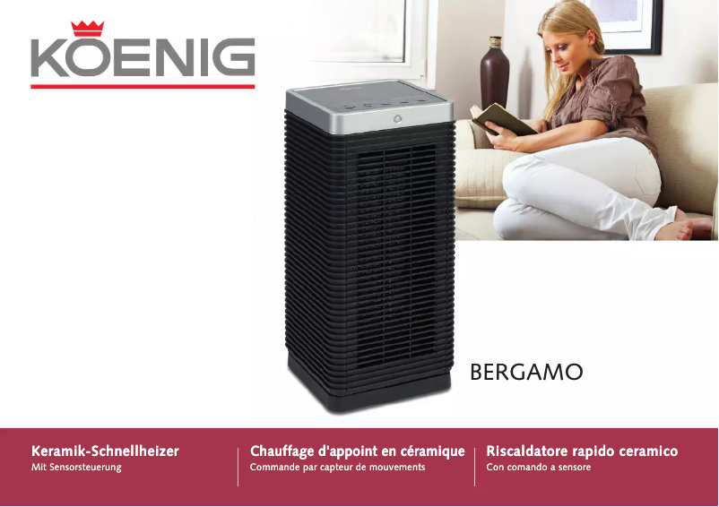 Page 1 de la notice Manuel utilisateur Koenig Bergamo