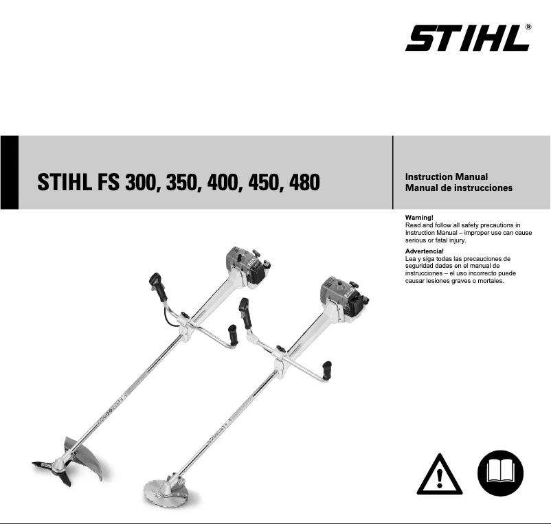 Page 1 de la notice Manuel utilisateur Stihl FS 480