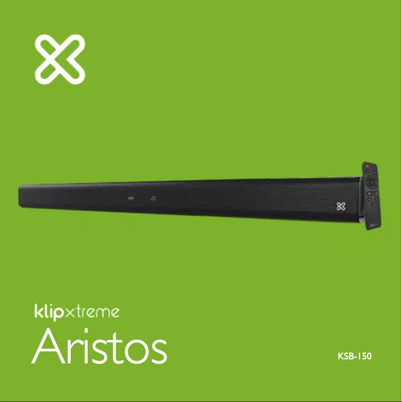 Page n°1 - Manuel utilisateur Klip Xtreme Aristos KSB-150