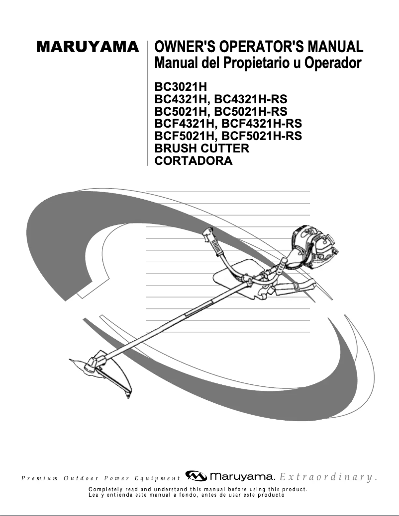 Image de la première page du manuel de l'appareil BC5021H