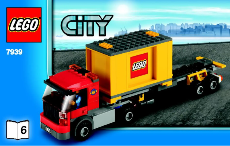 Page 1 de la notice Manuel utilisateur Lego City 7939