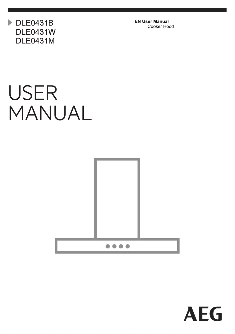 Image de la première page du manuel de l'appareil DLE0431M