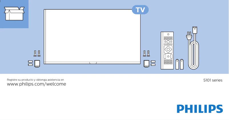 Image de la première page du manuel de l'appareil 5000 series 49PFG5101