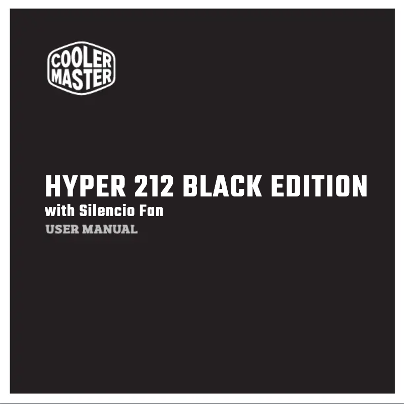 Image de la première page du manuel de l'appareil Hyper 212