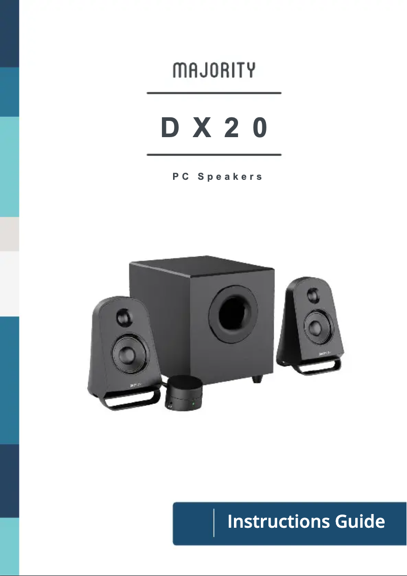 Page n°1 - Manuel utilisateur Majority DX20