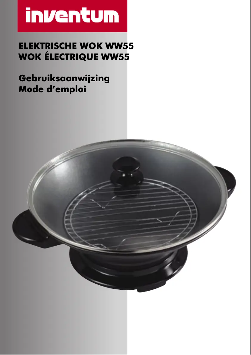 Page 1 de la notice Manuel utilisateur Inventum WW55