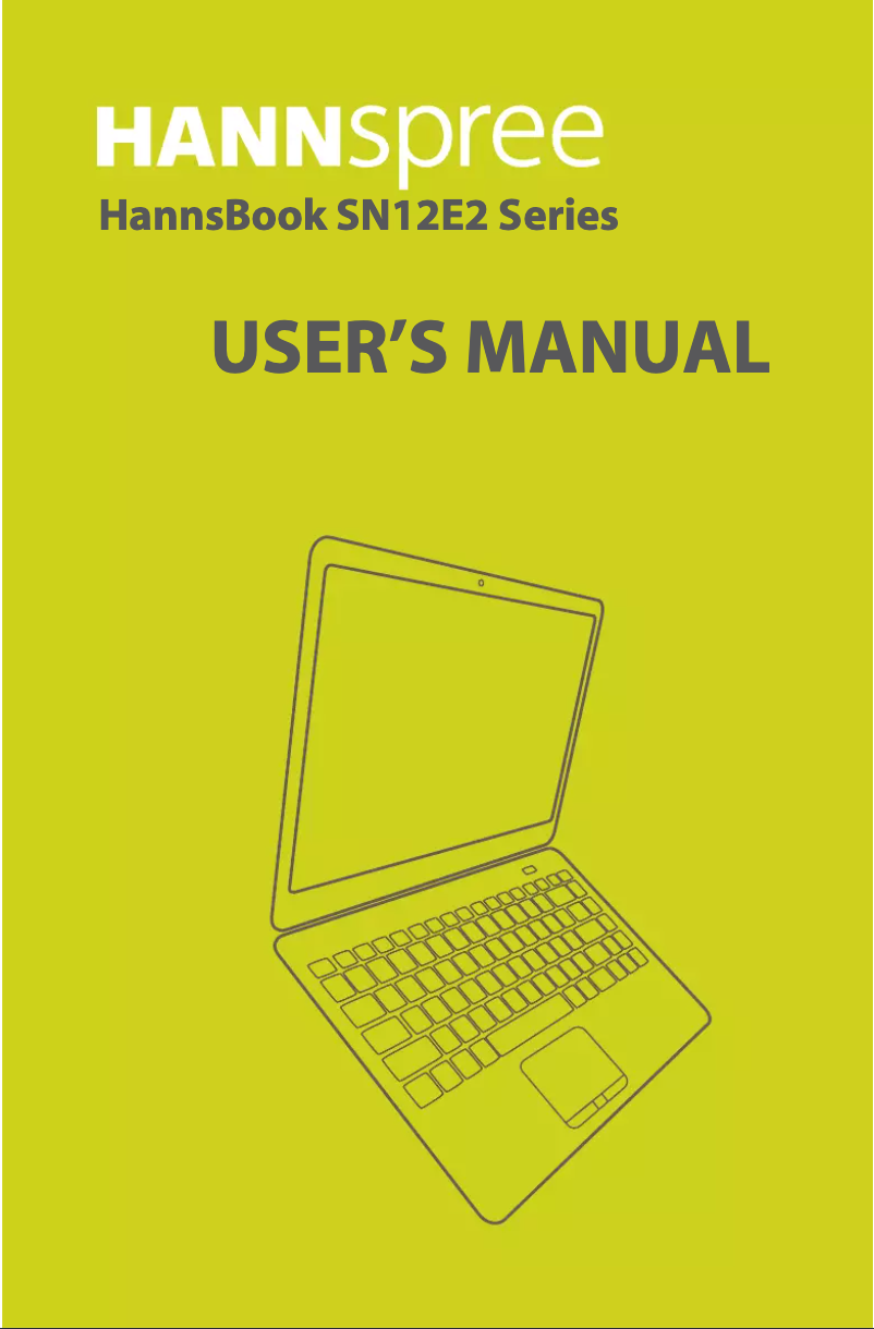 Page 1 de la notice Manuel utilisateur Hanns.G SN12E24-B5P