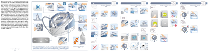 Image de la première page du manuel de l'appareil Express Easy SV6140