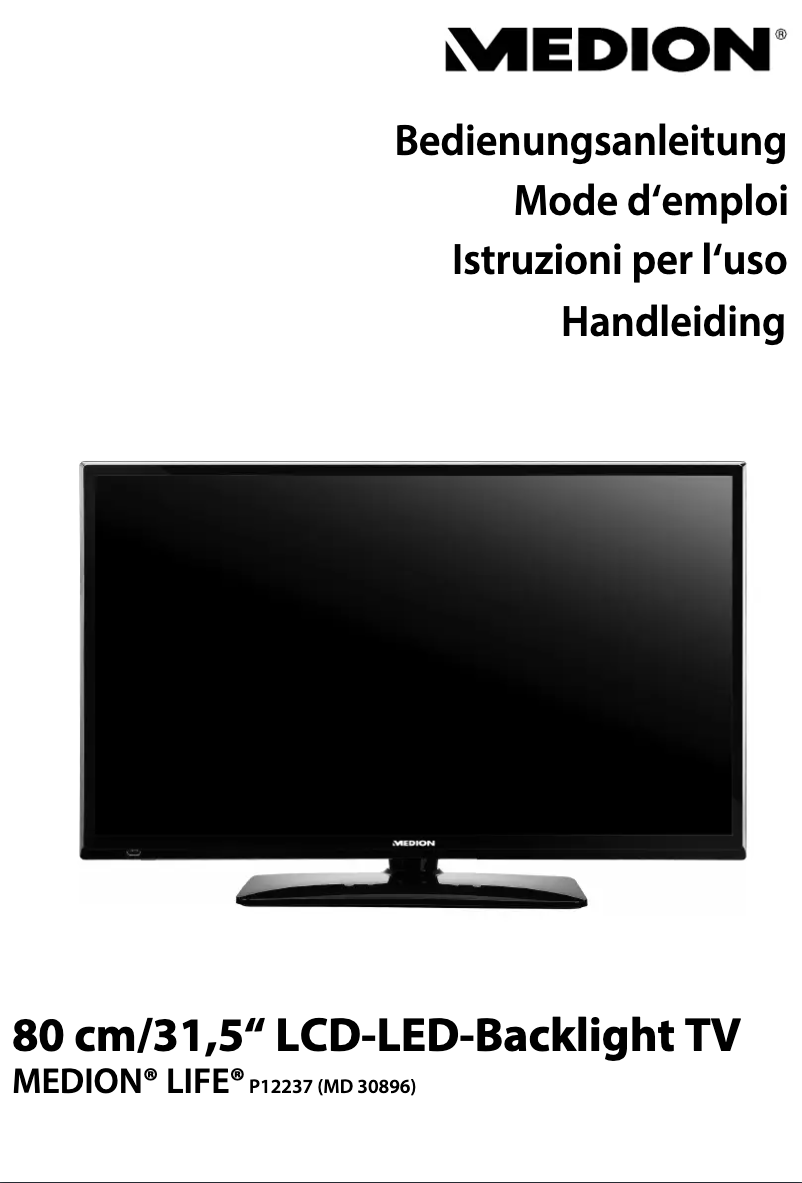 Page 1 de la notice Manuel utilisateur Medion MD 30896 LIFE P12237