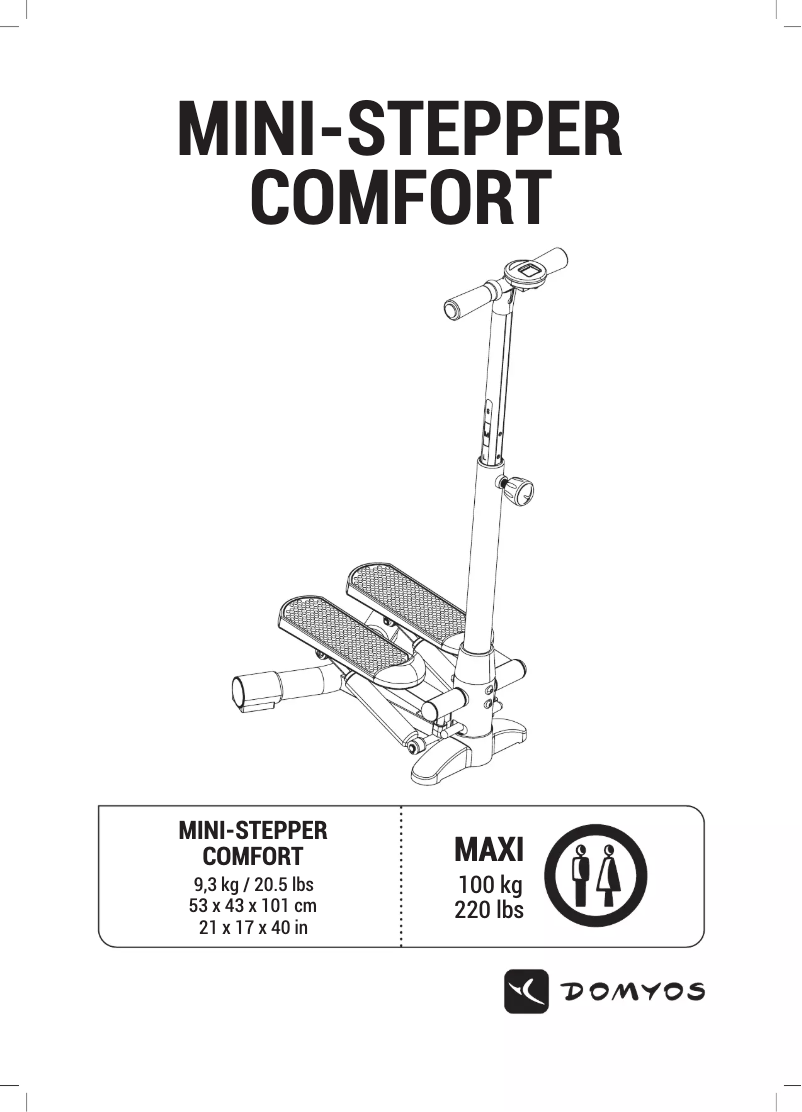 Page n°1 - Manuel utilisateur Domyos ST Comfort