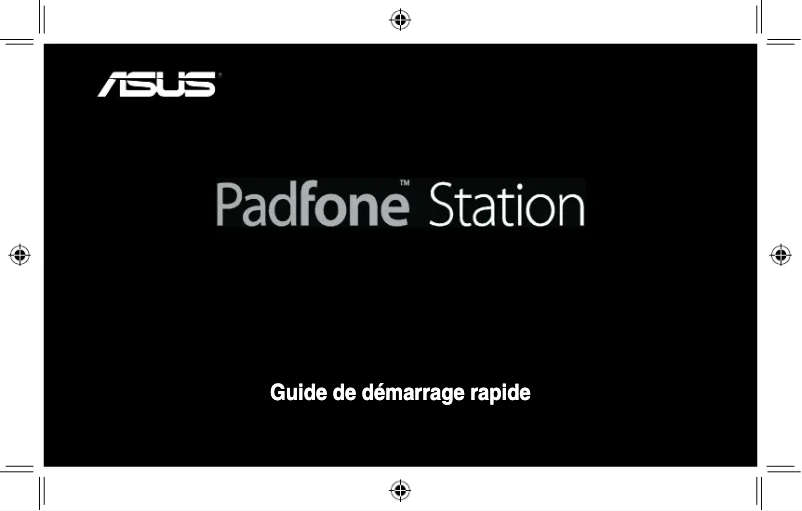 Image de la première page du manuel de l'appareil PadFone A66