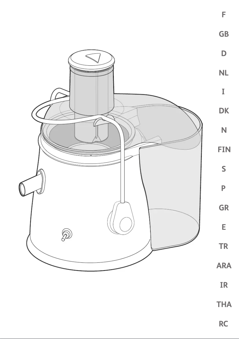 Page n°1 - Manuel utilisateur Moulinex JU570D31