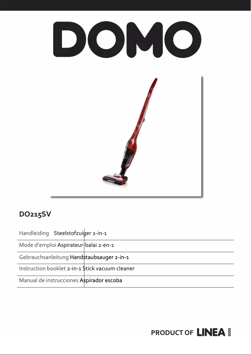 Page 1 de la notice Manuel utilisateur Domo DO215SV