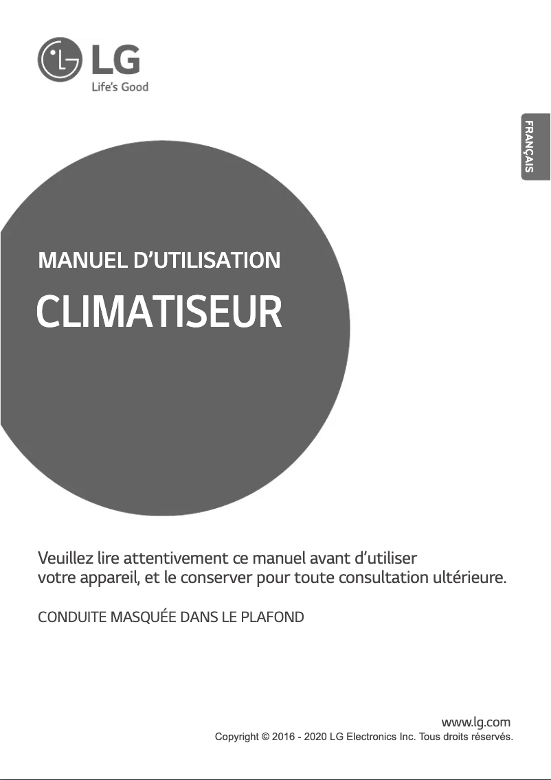 Image de la première page du manuel de l'appareil ABNW50LM3S1