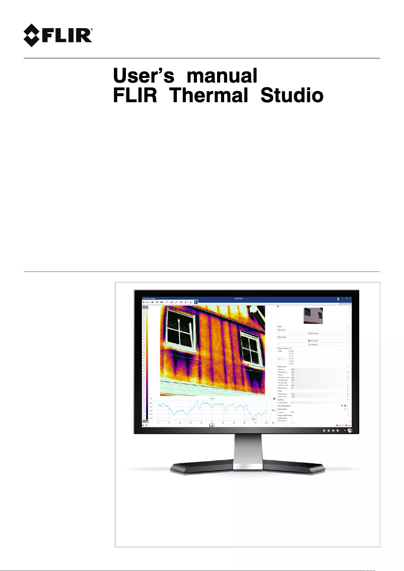 Page 1 de la notice Manuel utilisateur FLIR Thermal Studio