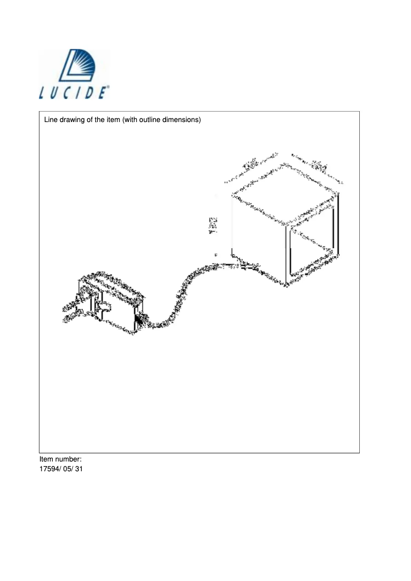 Page 1 de la notice Manuel utilisateur Lucide Xio