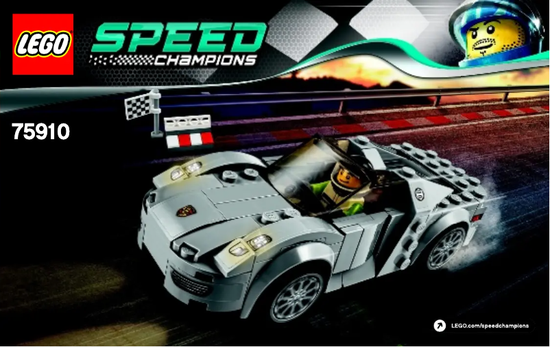 Page 1 de la notice Manuel utilisateur Lego Speed Champions 75910