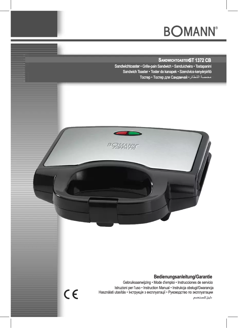 Page 1 de la notice Manuel utilisateur Bomann ST 1372 CB
