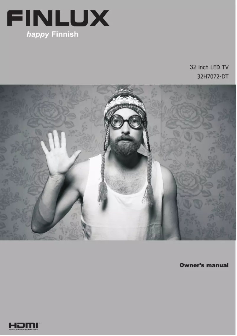 Image de la première page du manuel de l'appareil 32H7072-DT