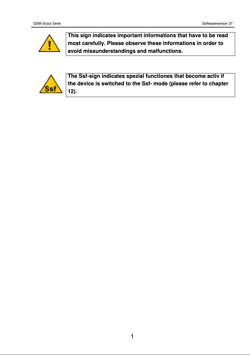 Page 1 de la notice Manuel utilisateur ConiuGo GSM Scout active