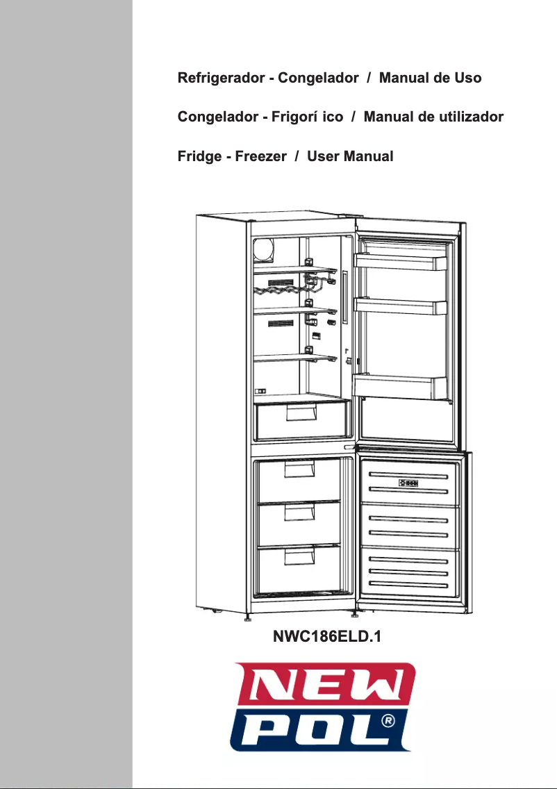 Image de la première page du manuel de l'appareil NWC186ELD.1