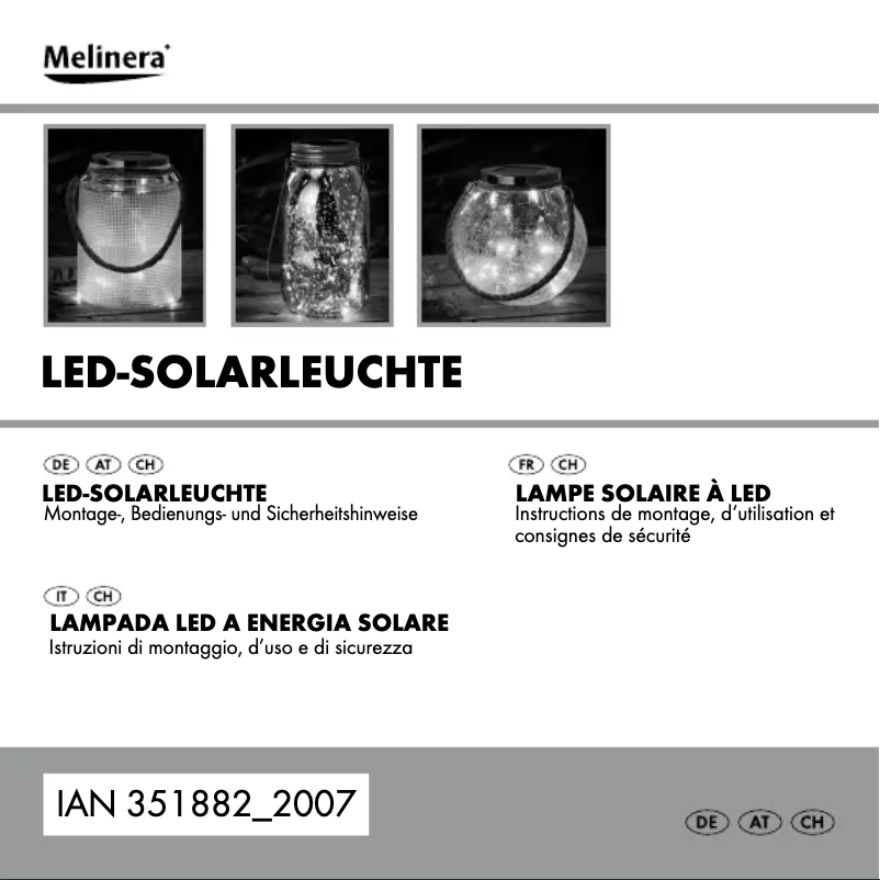 Image de la première page du manuel de l'appareil HG07137A